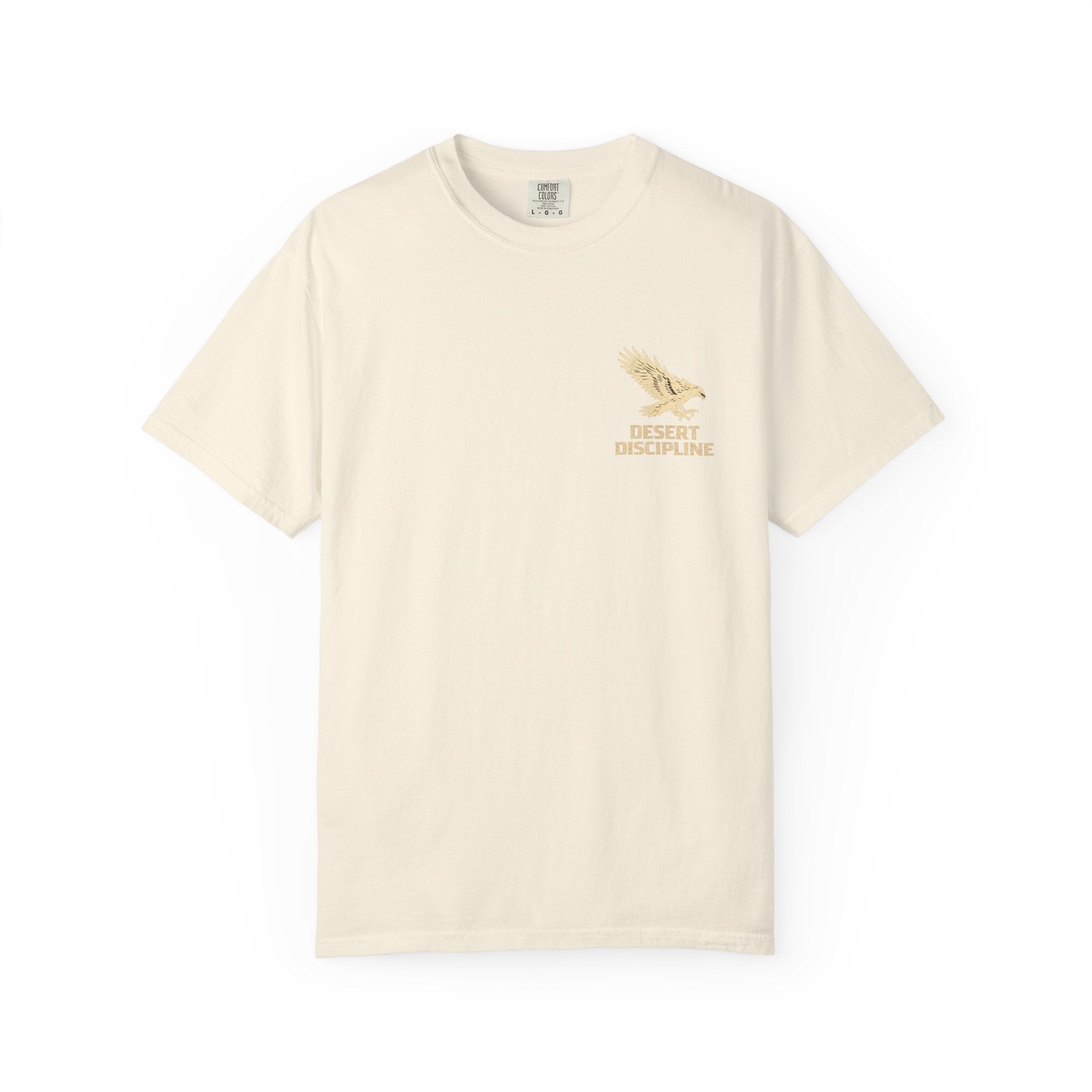 Desert Discipline T-Shirt | Arizona Desert Tee | Vintage Streetwear Graphic Shirt | Western Hawk Shirt | Lyfe Grind Co