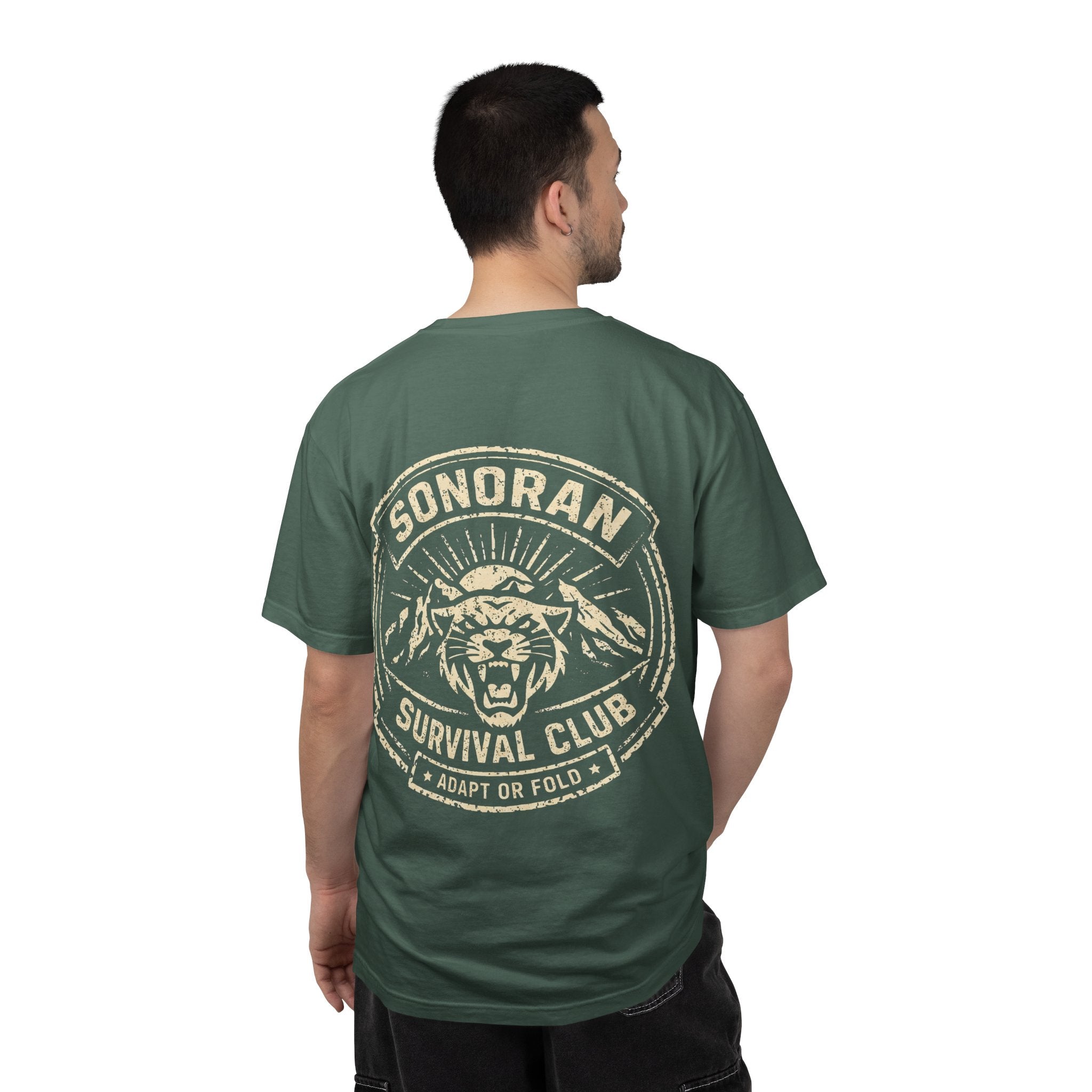 Sonoran Survival Club Tee | Desert Division Streetwear Shirt | Lyfe Grind Co Graphic T-Shirt | Arizona Desert Inspired