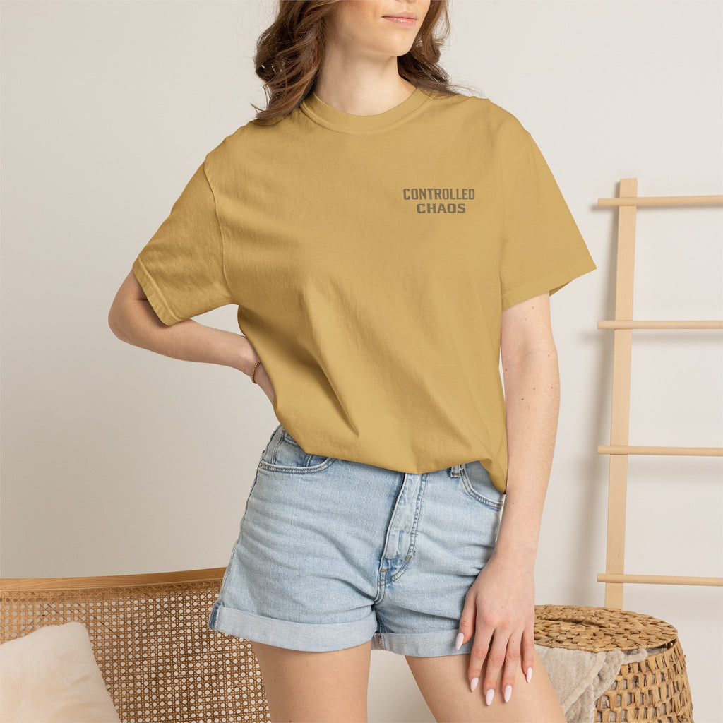 Controlled Chaos Tee – LyfeGrind Co. | Precision Through Motion | Geometric Balance Series