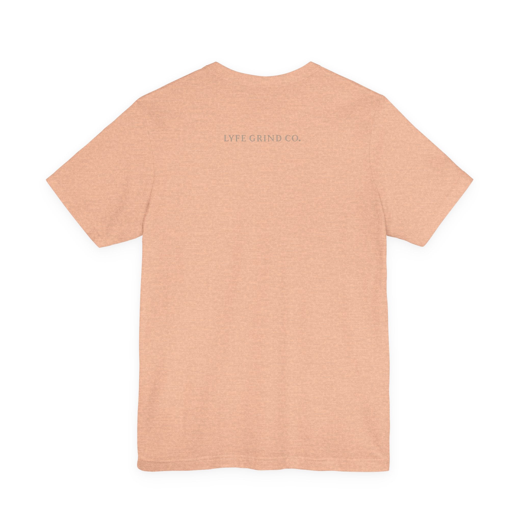 Peace in Progress – Minimalist Bone Typography Tee | Lyfe Grind Co.