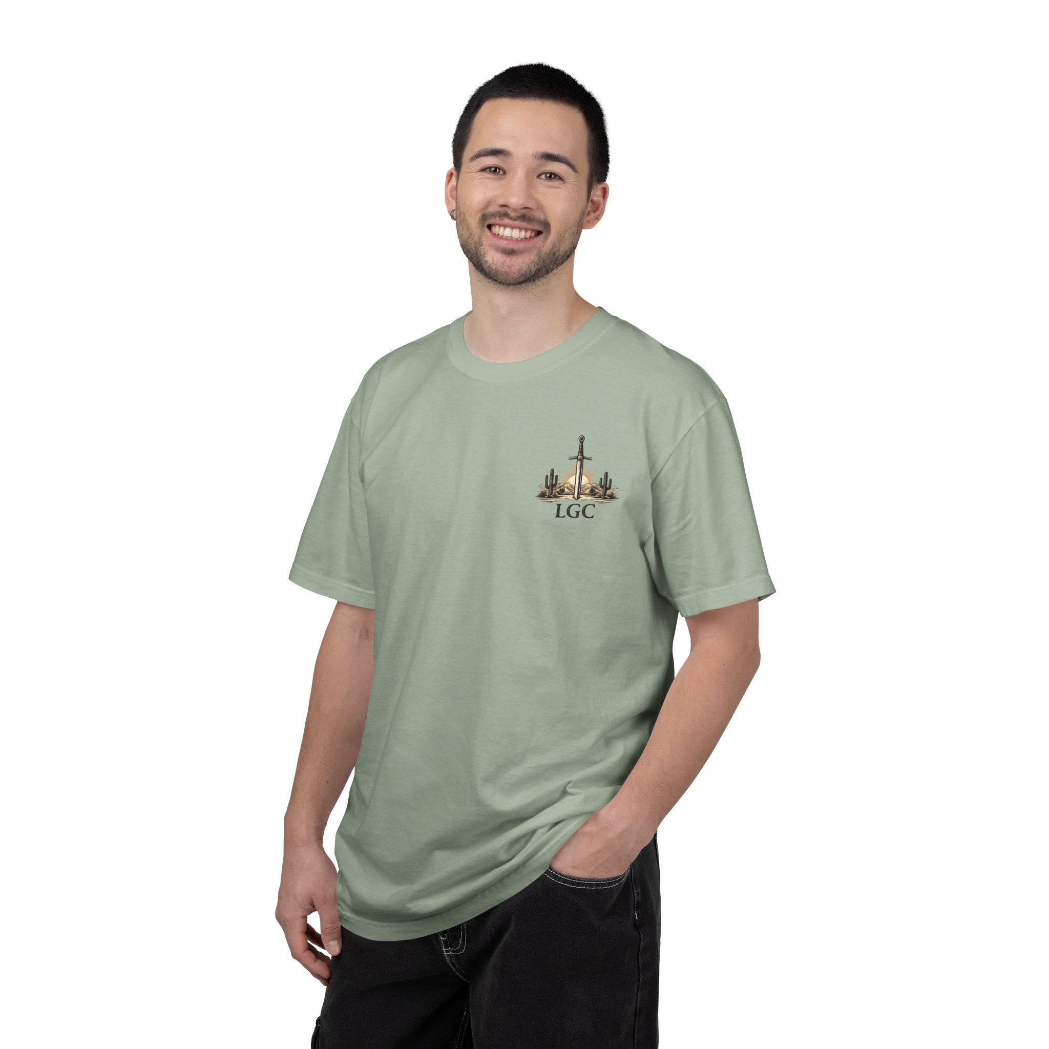 Desert Discipline Sword Tee – Arizona Desert Streetwear Graphic T-Shirt