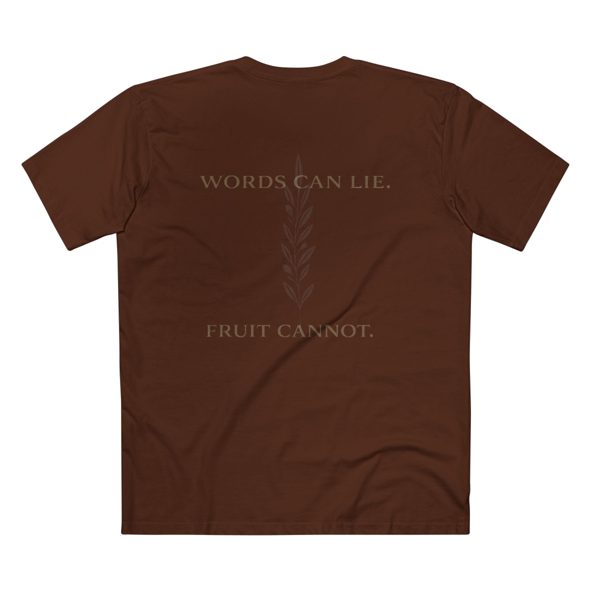 Check My Fruit – Discernment Faith Streetwear Tee | Lyfe Grind Co.