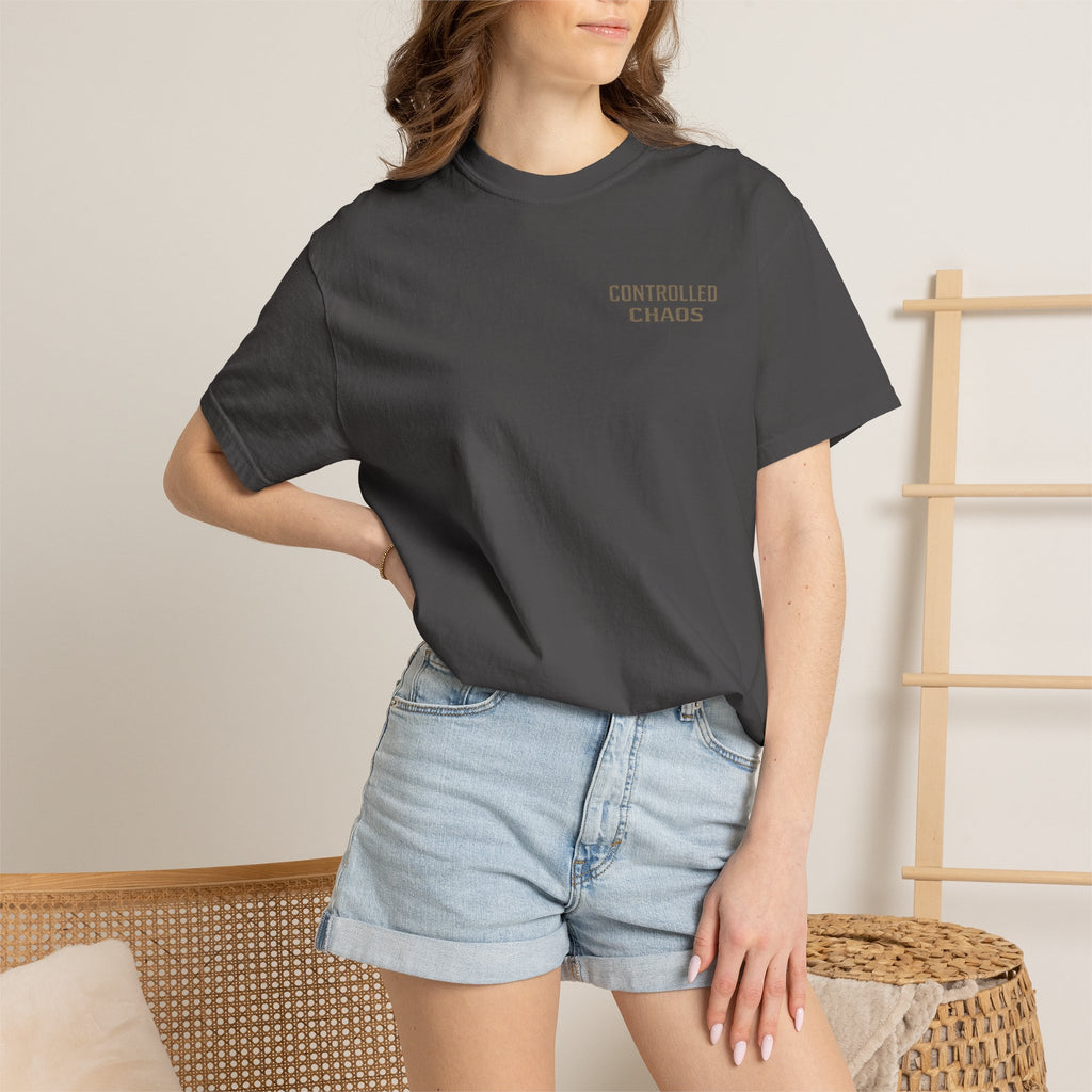 Controlled Chaos Tee – LyfeGrind Co. | Precision Through Motion | Geometric Balance Series
