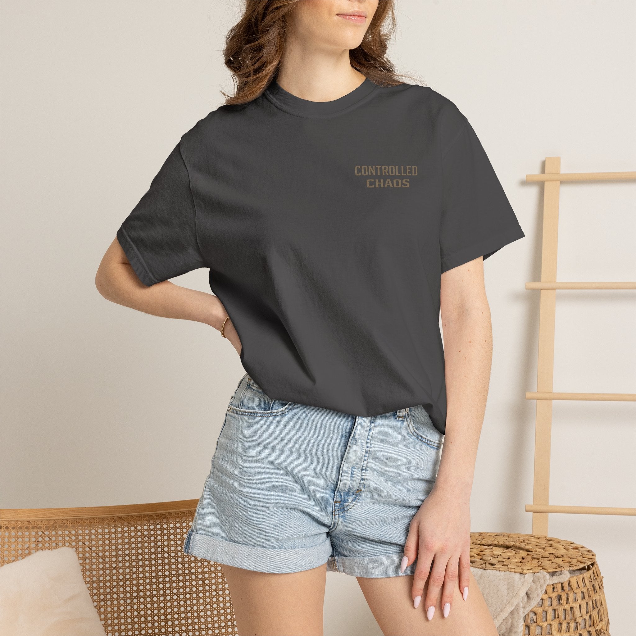 Controlled Chaos Tee – LyfeGrind Co. | Precision Through Motion | Geometric Balance Series