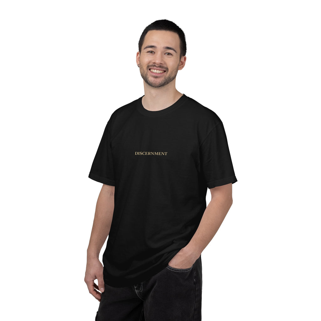 DISCERNMENT – Premium Minimal Faith Streetwear Tee | Lyfe Grind Co.