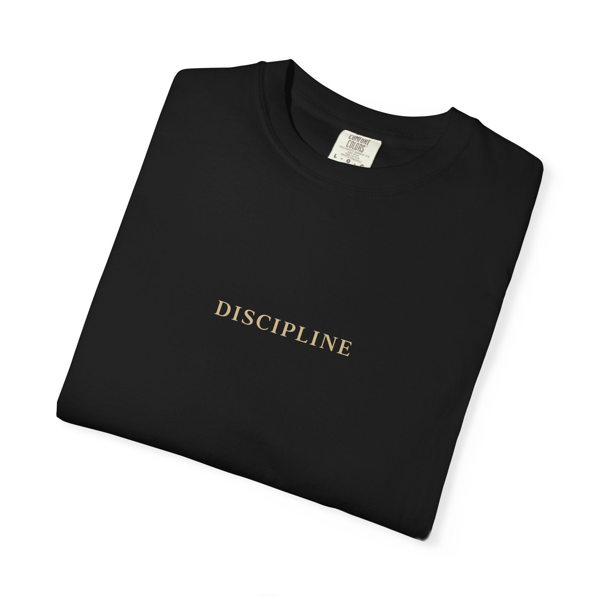 DISCIPLINE – Premium Minimal Faith Streetwear Tee | Lyfe Grind Co.