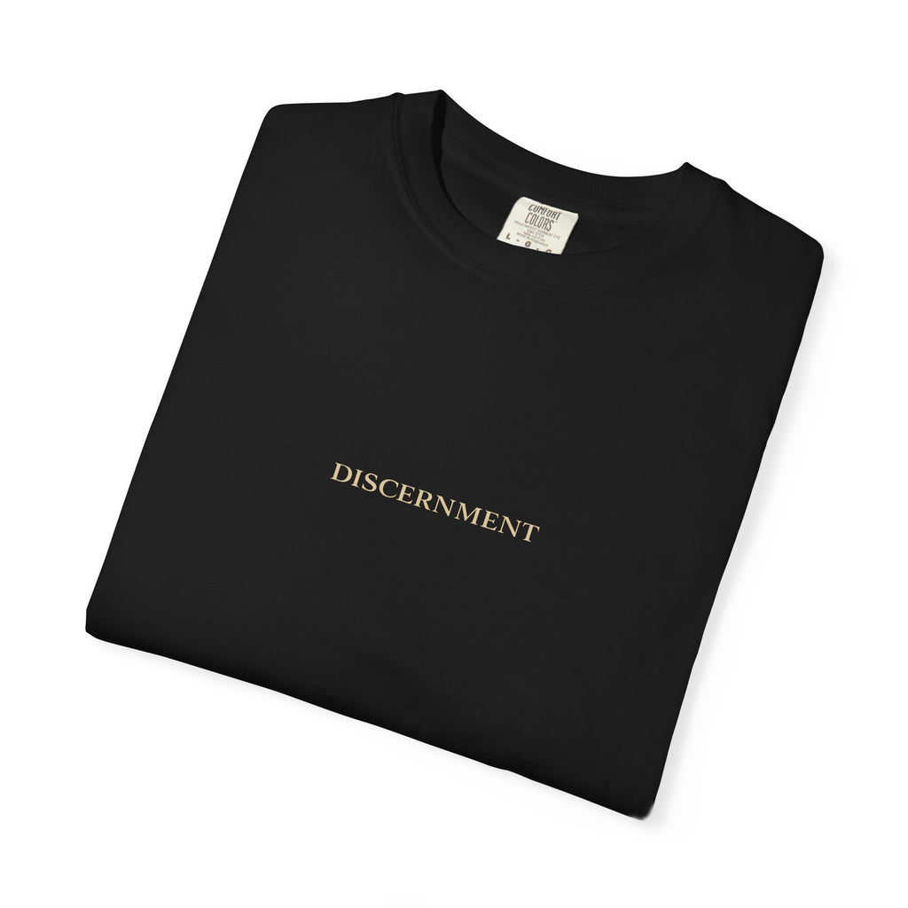 DISCERNMENT – Premium Minimal Faith Streetwear Tee | Lyfe Grind Co.
