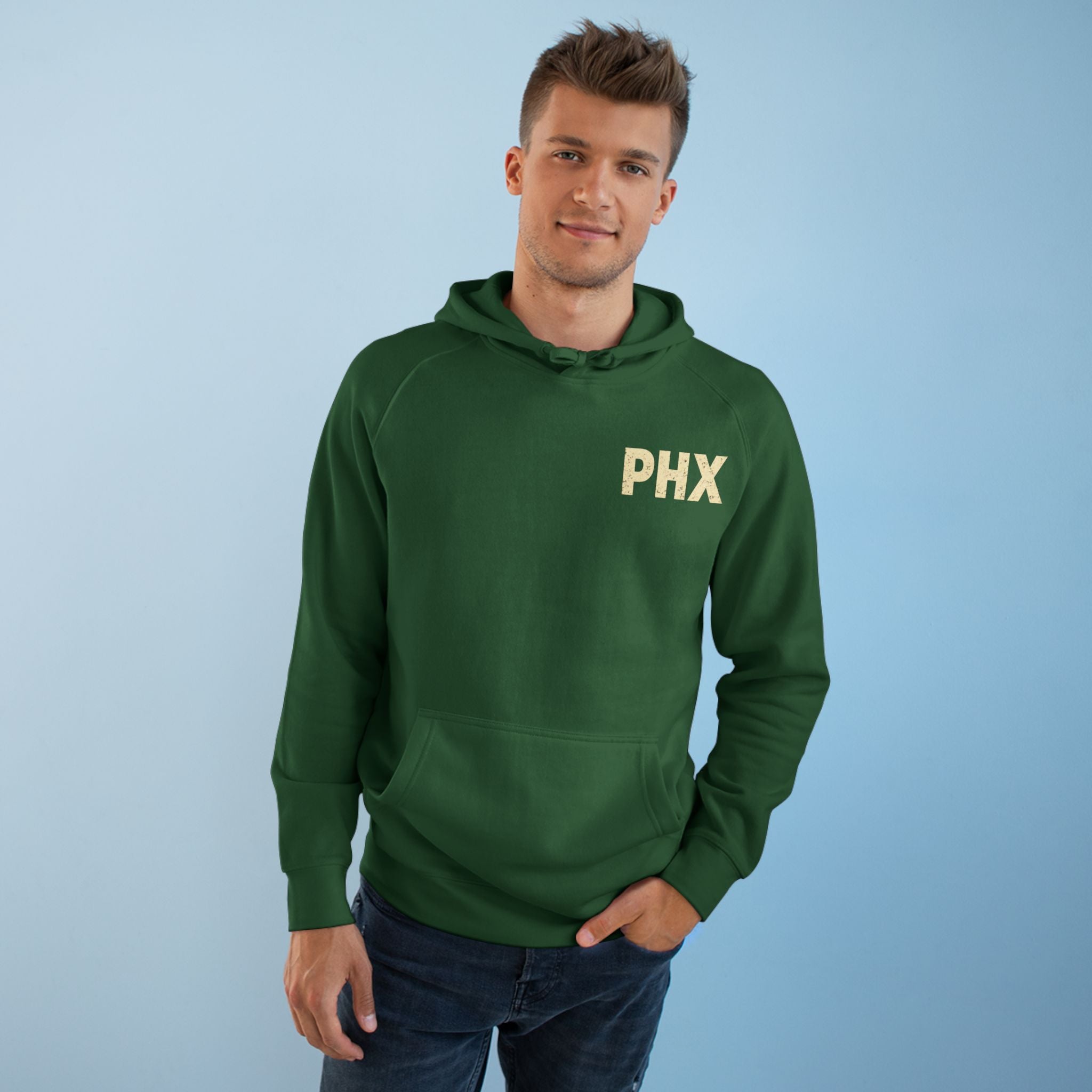 Lyfe Grind Co “Built in the Heat” Hoodie – Phoenix AZ Streetwear Pullover, Desert Division Graphic Hoodie, PHX Sweatshirt