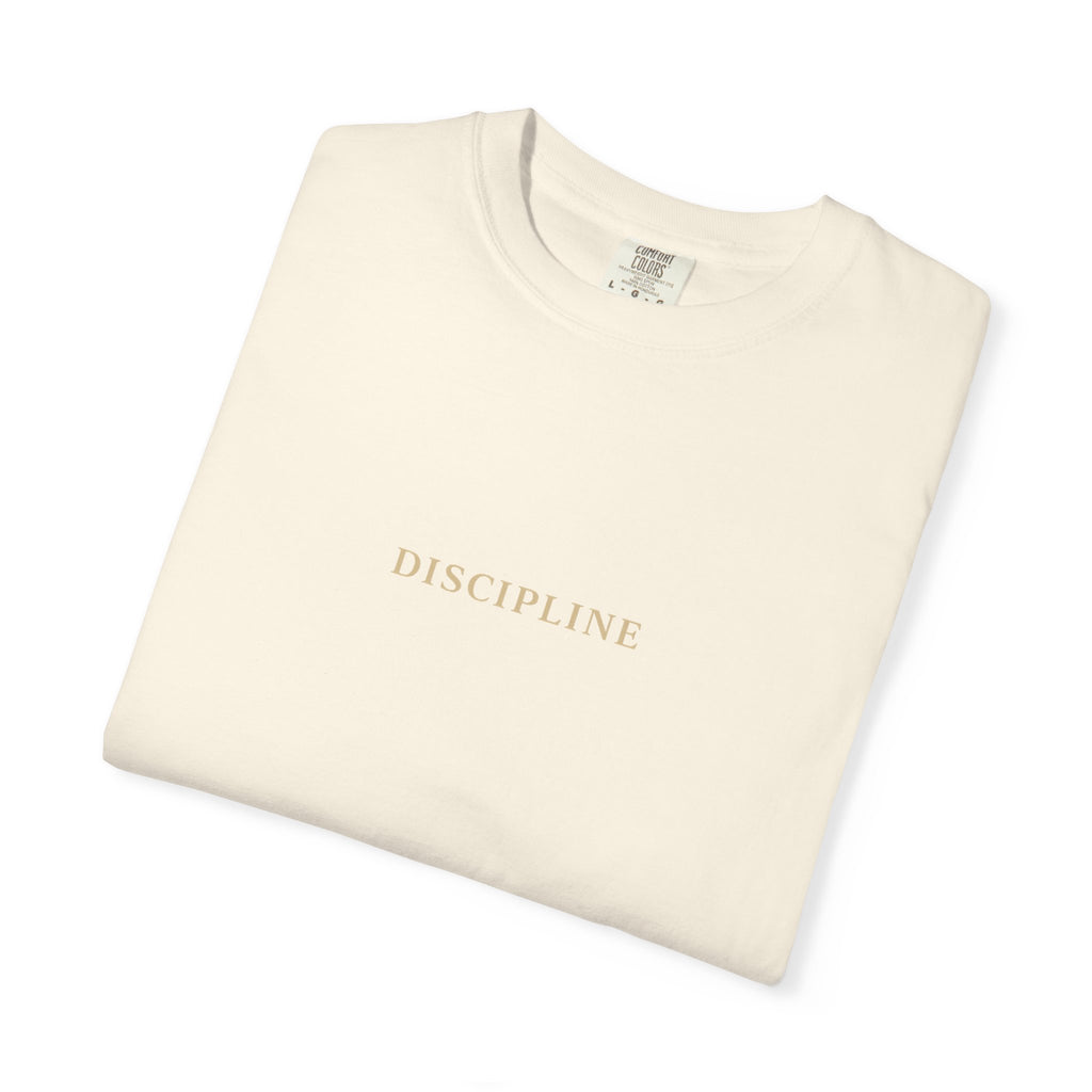 DISCIPLINE – Premium Minimal Faith Streetwear Tee | Lyfe Grind Co.