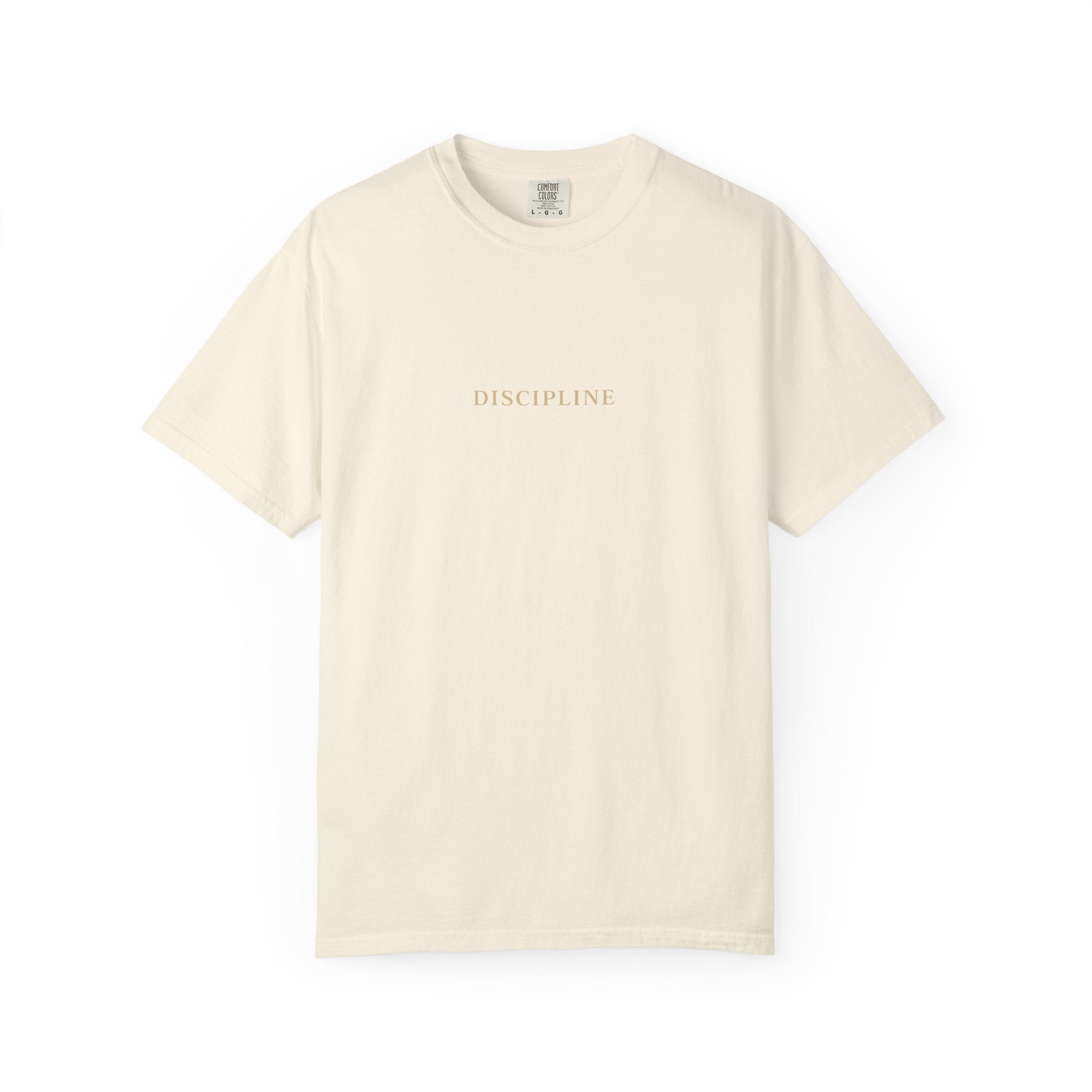 DISCIPLINE – Premium Minimal Faith Streetwear Tee | Lyfe Grind Co.