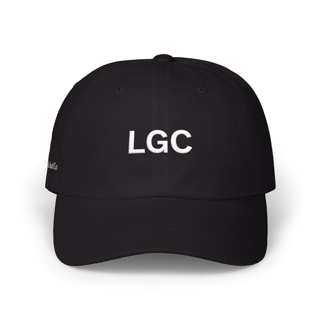 Lyfe Grind Co Dad Hat – LGC Minimal Logo Cap | Desert Streetwear Hat | Adjustable Strapback