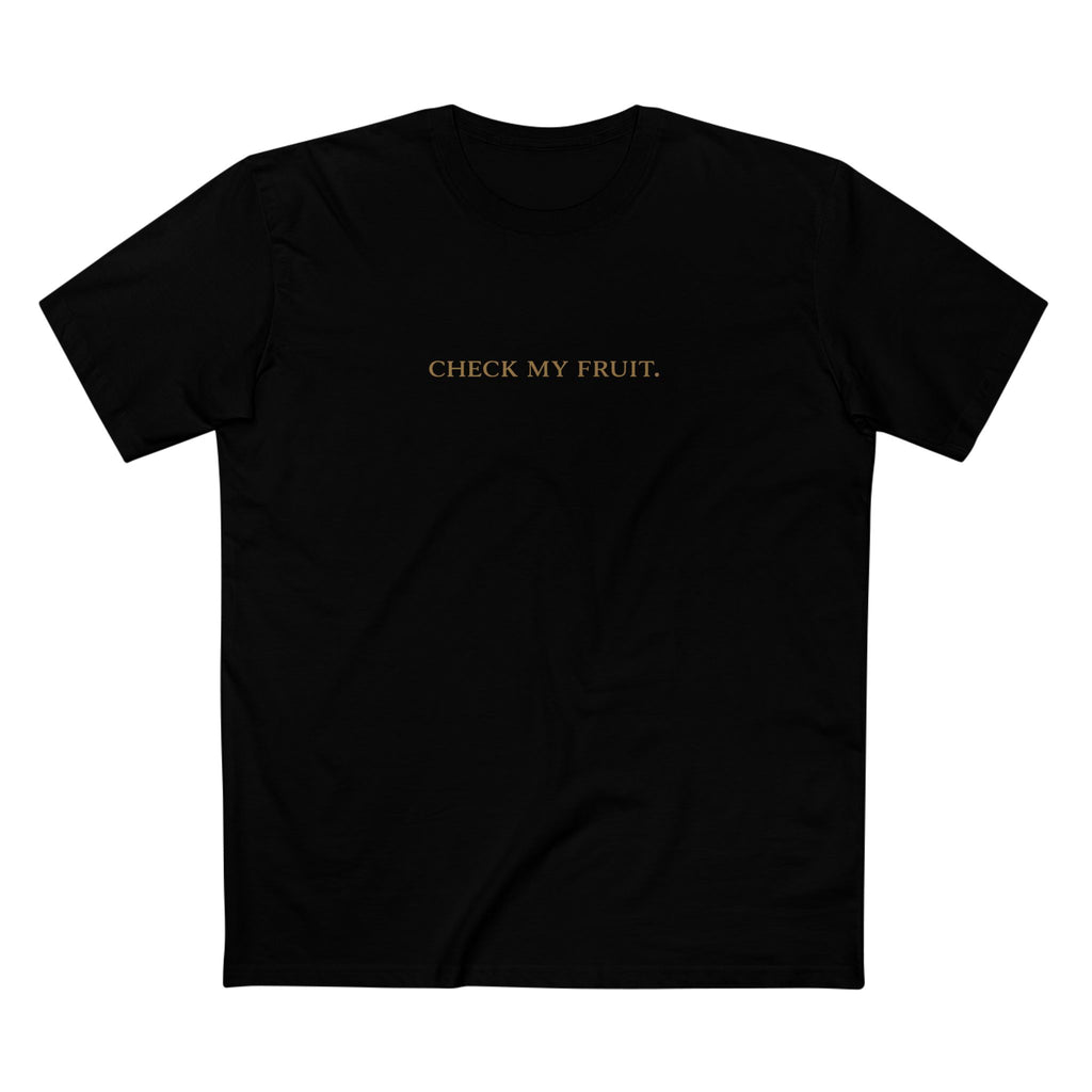 Check My Fruit – Discernment Faith Streetwear Tee | Lyfe Grind Co.