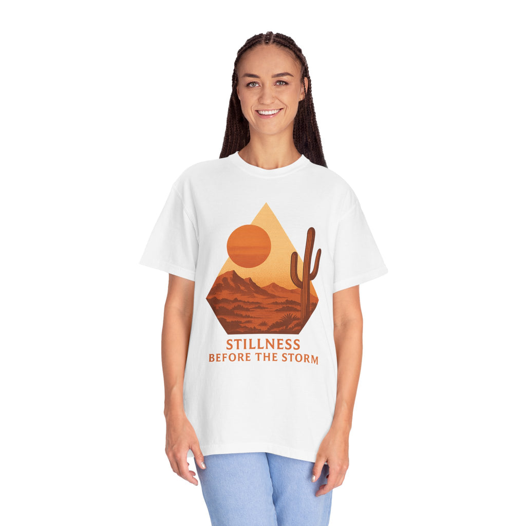 Stillness Before The Storm – Desert Triangle Scene Tee