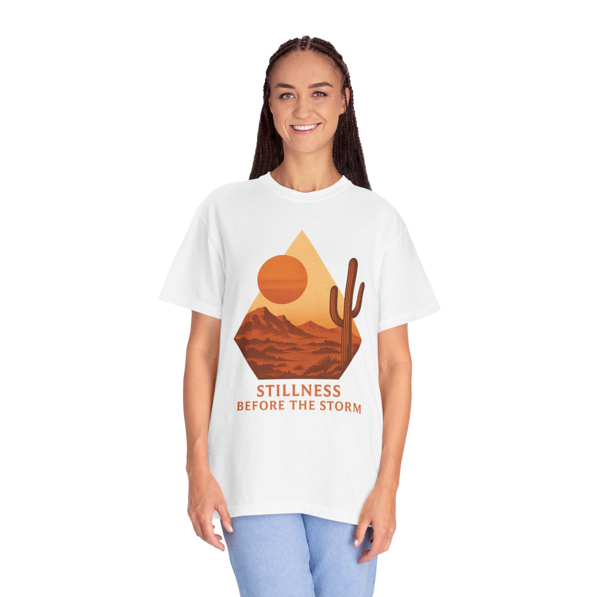 Stillness Before The Storm – Desert Triangle Scene Tee