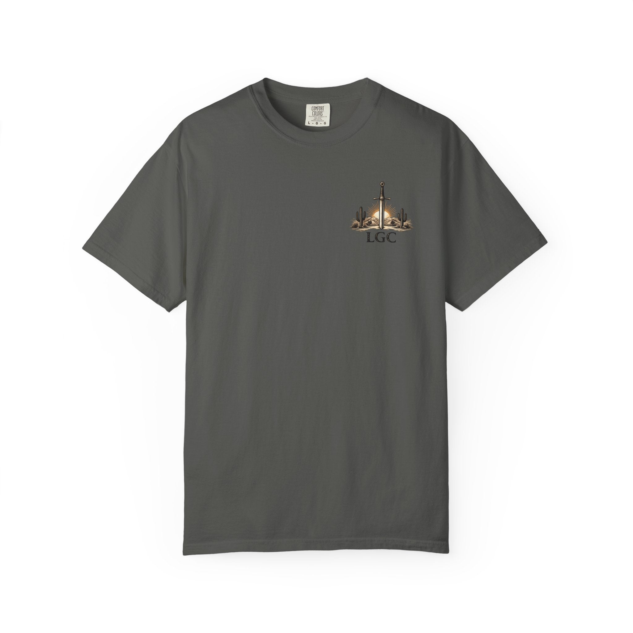 Desert Discipline Sword Tee – Arizona Desert Streetwear Graphic T-Shirt