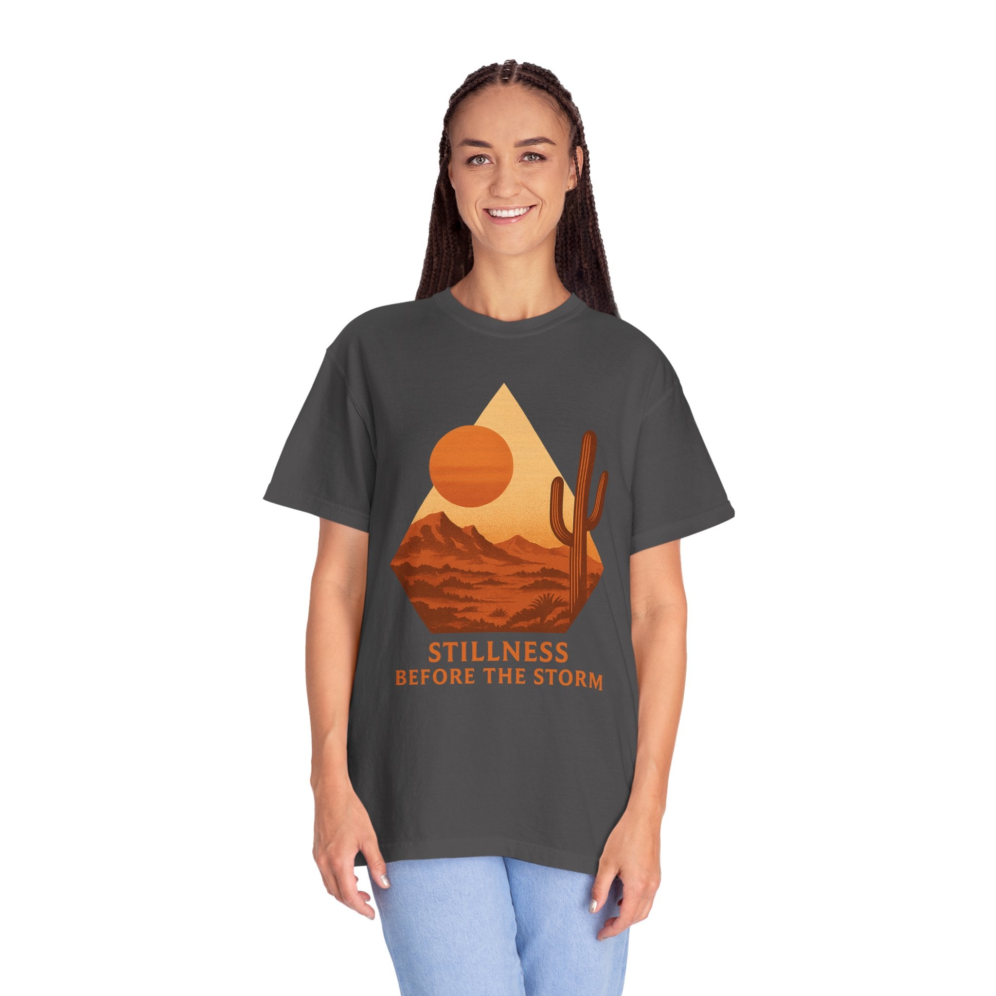 Stillness Before The Storm – Desert Triangle Scene Tee