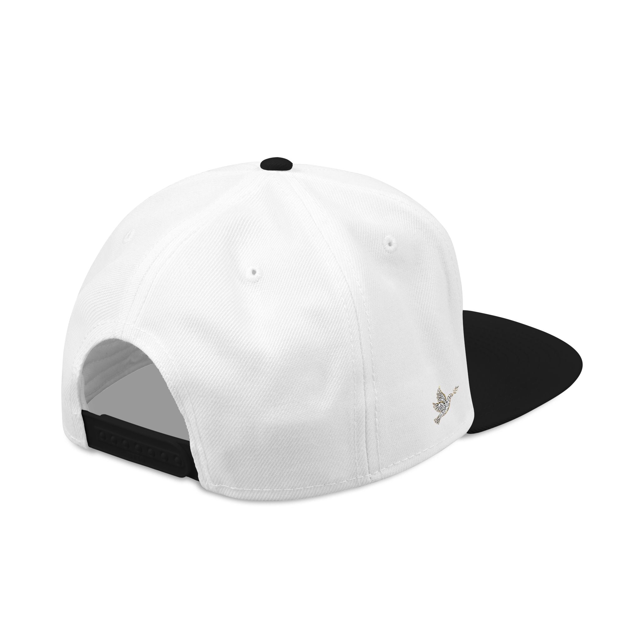 Lyfe Grind Co Snapback Hat – LGC Logo w/ Dove Detail | Premium Flat Brim Streetwear Cap