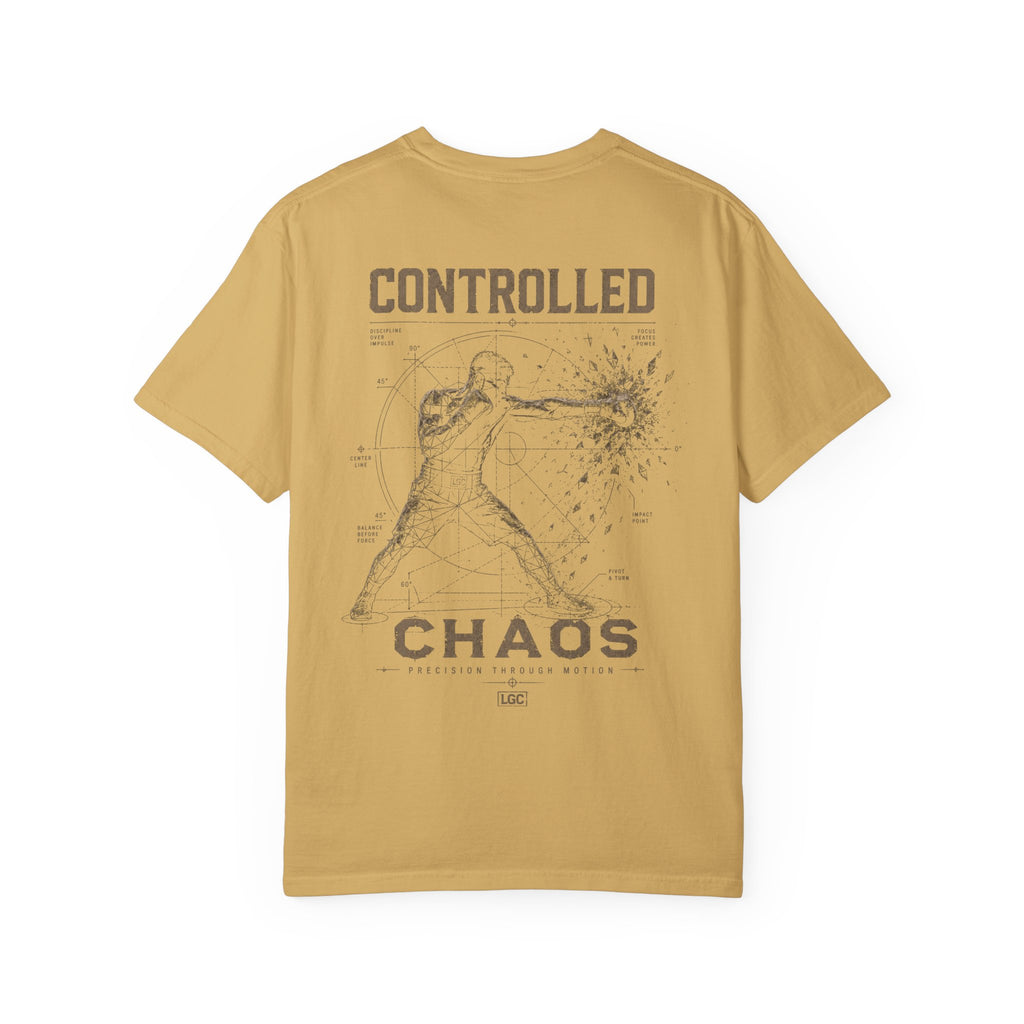 Controlled Chaos Tee – LyfeGrind Co. | Precision Through Motion | Geometric Balance Series