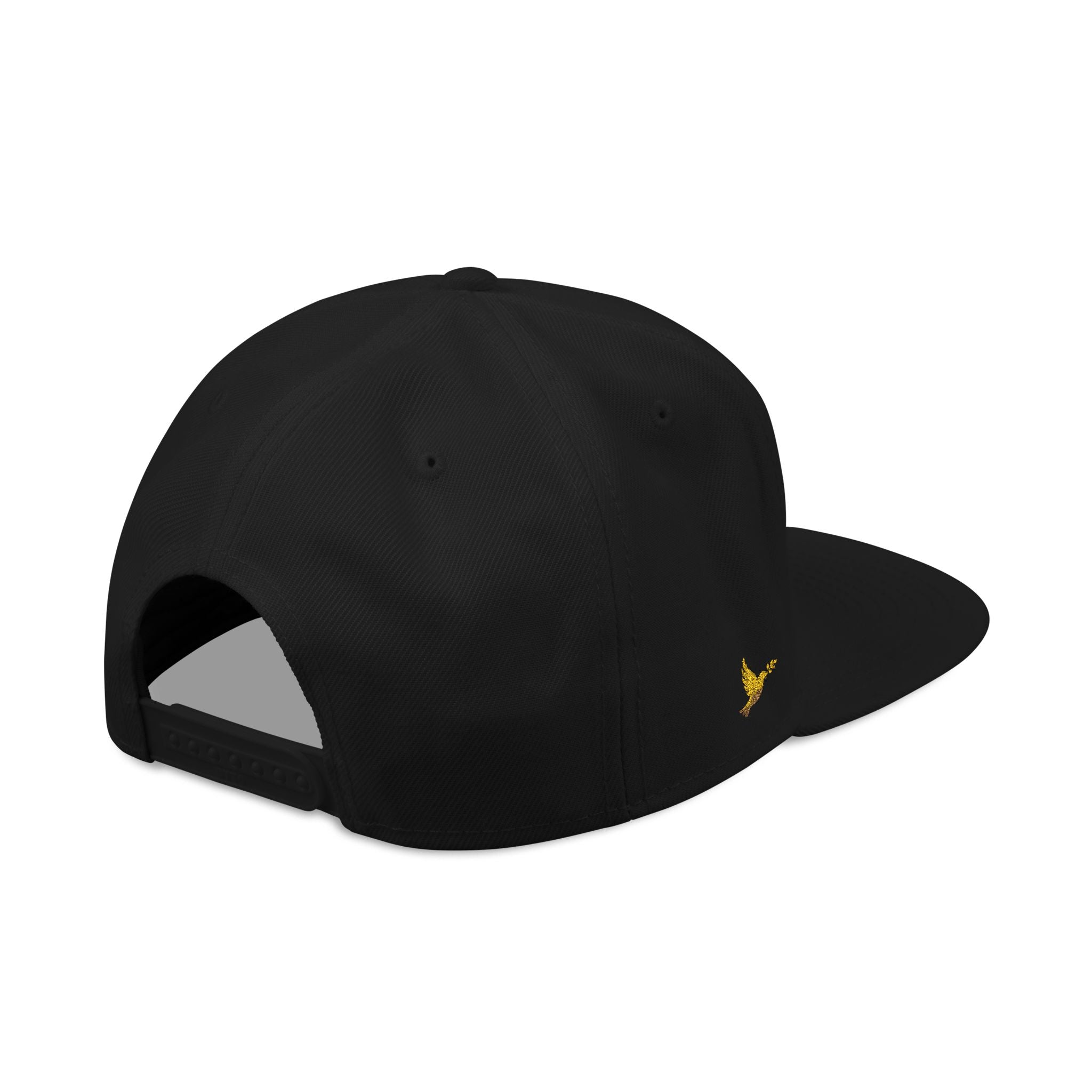 Lyfe Grind Co Snapback Hat – LGC Logo w/ Dove Detail | Premium Flat Brim Streetwear Cap