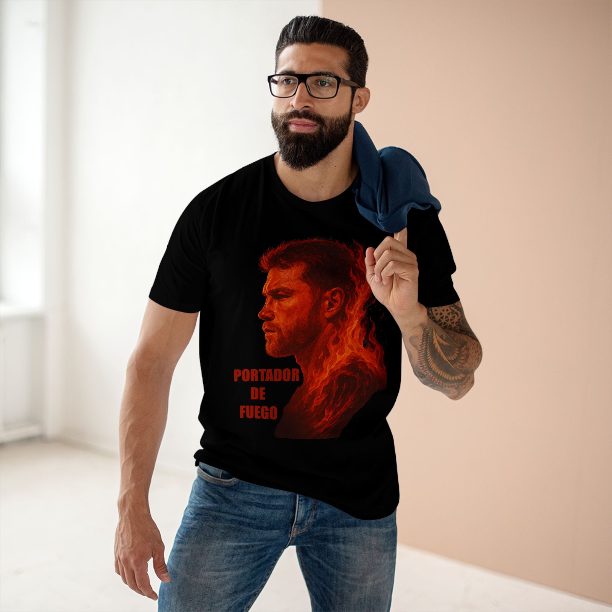 PREMIUM Canelo Alvarez - Fire & Legacy boxing streetwear Tee | LyfeGrind Co