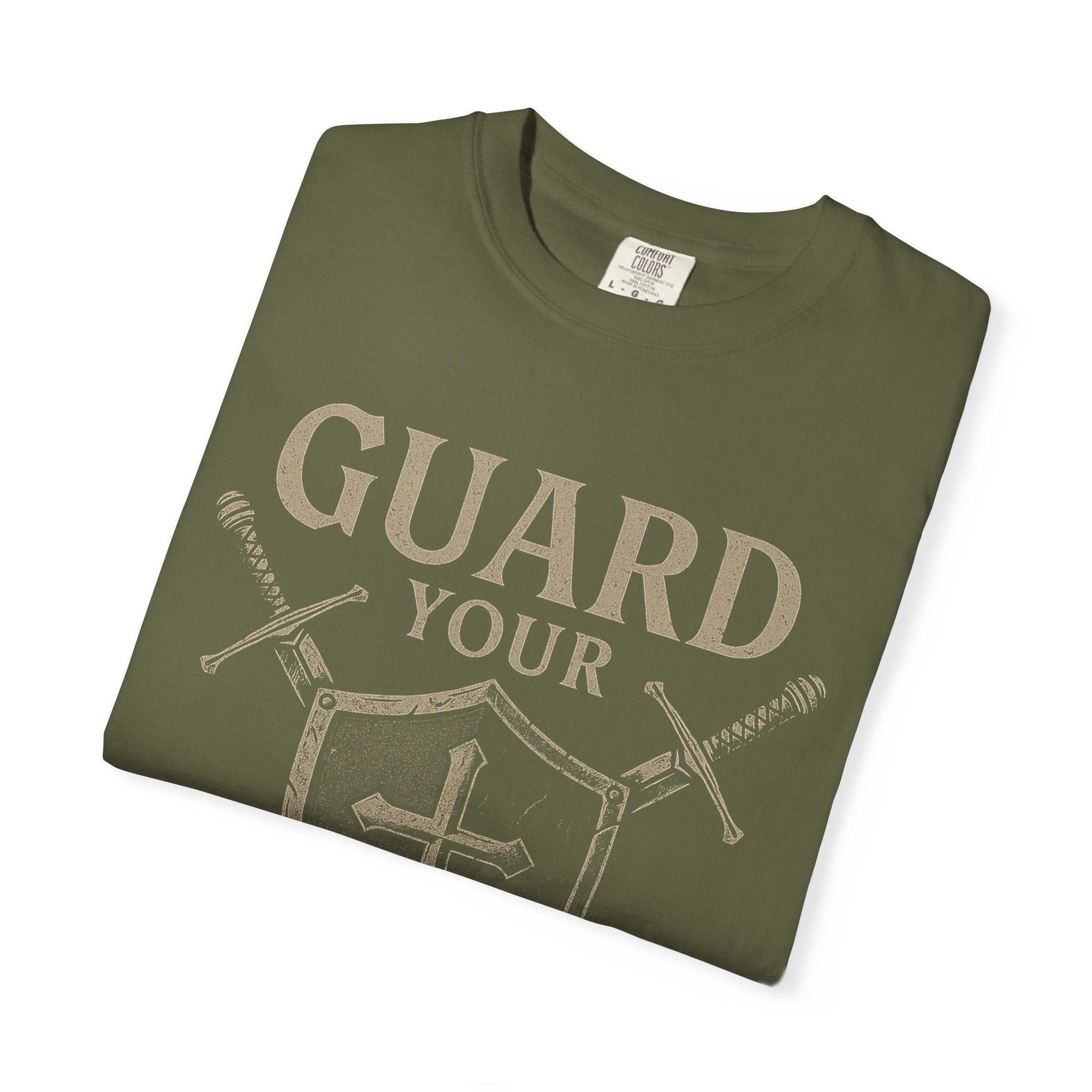 Guard Your Gratitude | Legacy Armor Collection – Premium Faith & Discipline Tee by LyfeGrind Co.
