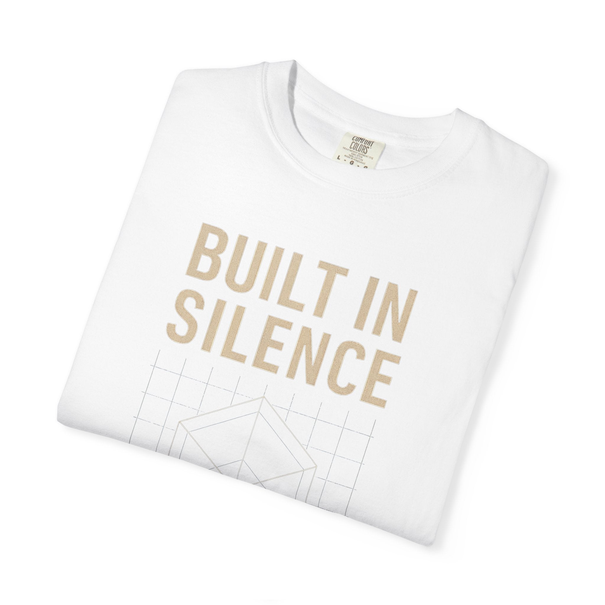 Built In Silence Tee – LyfeGrind Co. | Geometric Balance Series