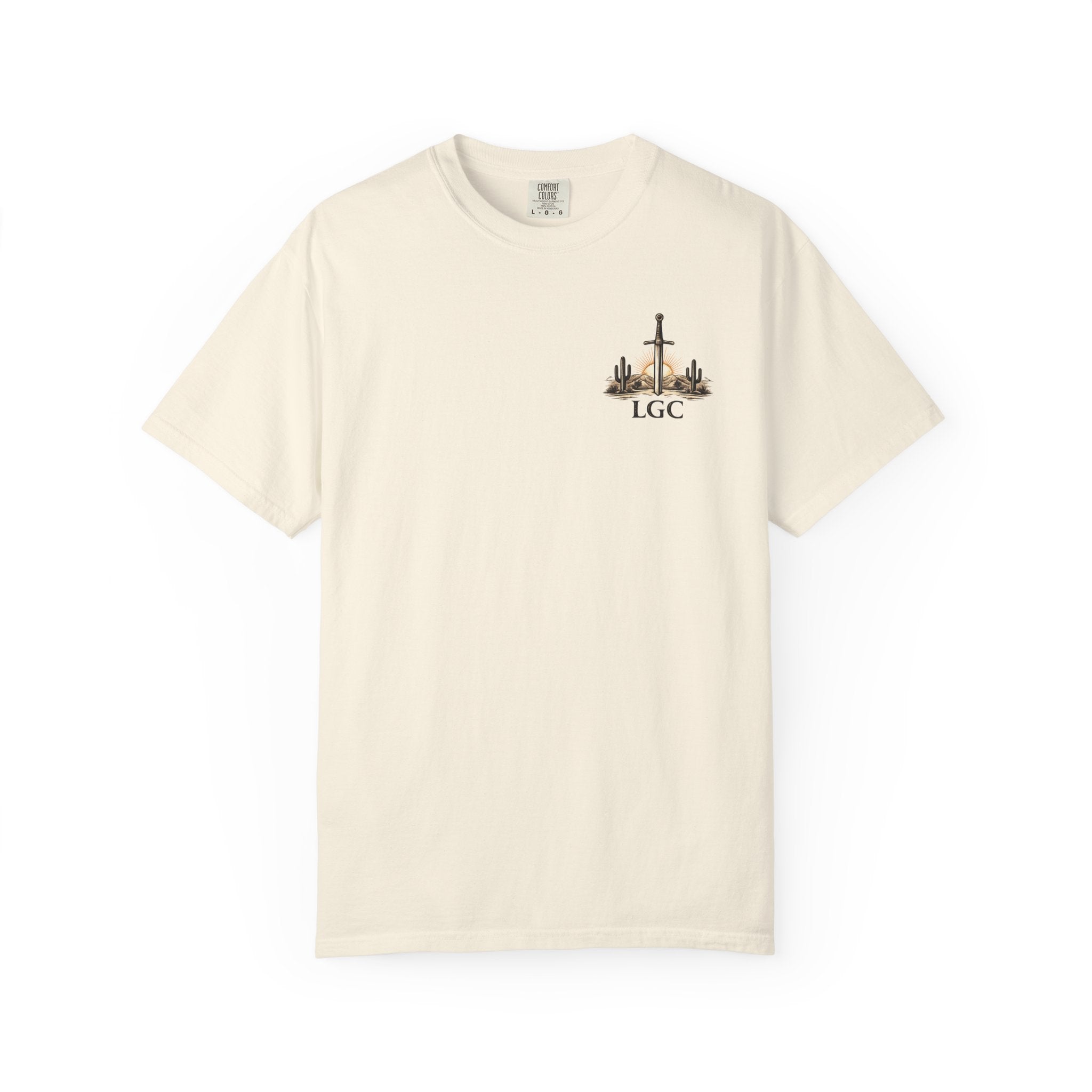 Desert Discipline Sword Tee – Arizona Desert Streetwear Graphic T-Shirt