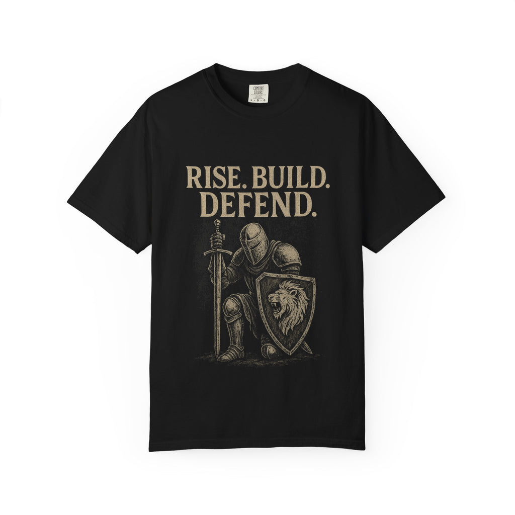 Castle Core Edition T-Shirt - Rise Build Defend | Unisex